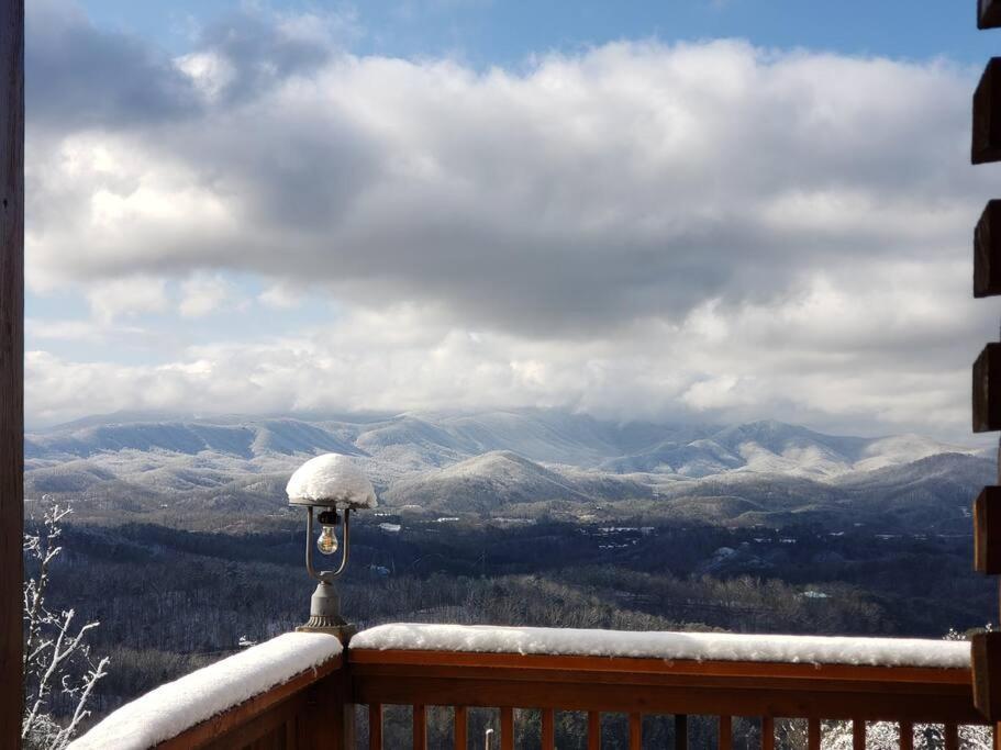 세비어빌 Yogi'S Den: Breathtaking Views! 3 Min To Dollywood, On 1 Acre! 빌라 외부 사진