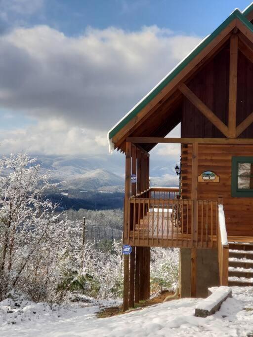 세비어빌 Yogi'S Den: Breathtaking Views! 3 Min To Dollywood, On 1 Acre! 빌라 외부 사진